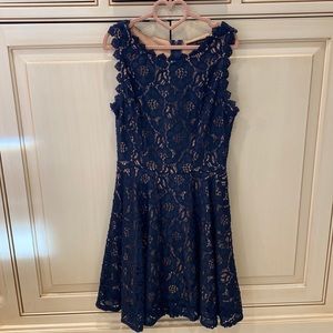 Navy lace dress - Size 1